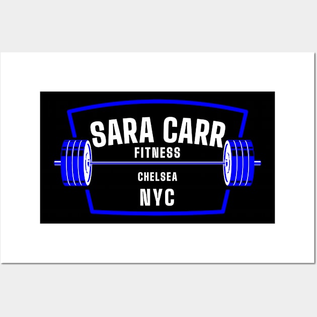 Sara Carr Fitness - Barbell Love Wall Art by Live Life Motivated